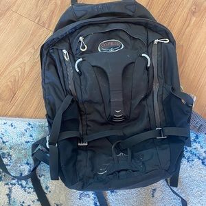Osprey comet backpack well used